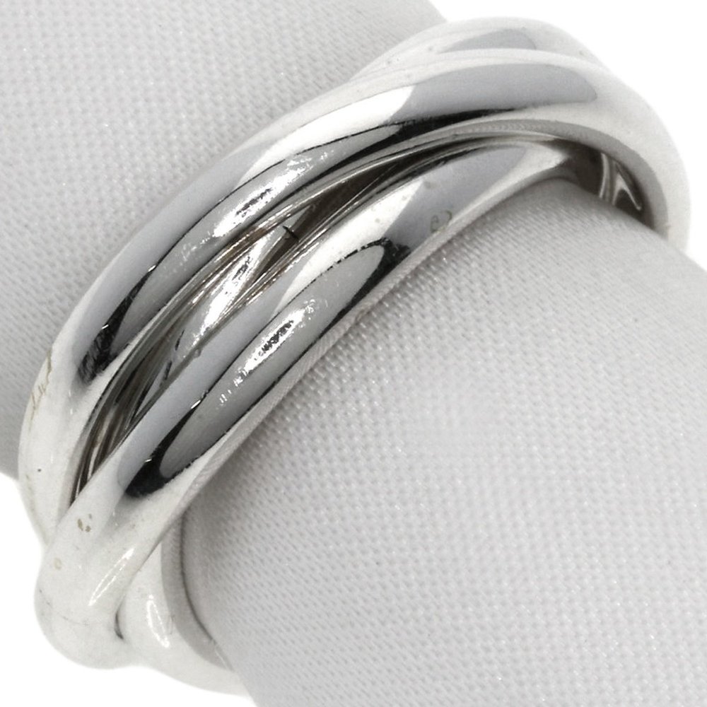 Tiffany Authentic Silver Trinity Ring - image 2